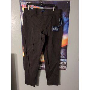 Bandolino Thea Pull On Leggings Brown Women's Size 16 Yoga Stretch NWT